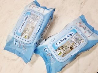햅스 세균없는 주방 대형 2팩, HAPS sanitizer wipe — 5점을 준 리뷰어가 2022년 2월 올린 사용 사진