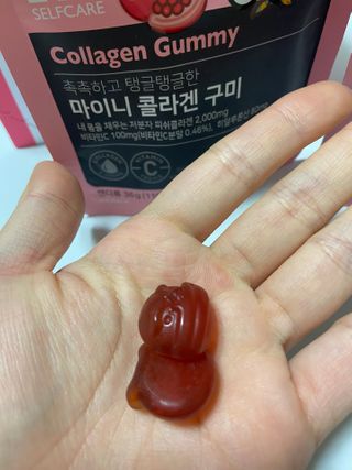 일동제약 마이니 마이니 늘씬날씬 콜라겐 세트 — 5점을 준 리뷰어가 2021년 3월 올린 사용 사진