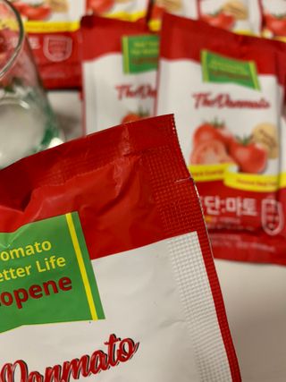 제이제이바이오 더단마토 프리미엄주스 100ml 30팩입 - 무설탕 스테비아 토마토즙 — 5점을 준 리뷰어가 2021년 11월 올린 사용 사진