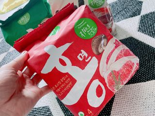 [풀무원] 자연은맛있다 정면, 백면, 홍면  세트 — 5점을 준 리뷰어가 2021년 4월 올린 사용 사진