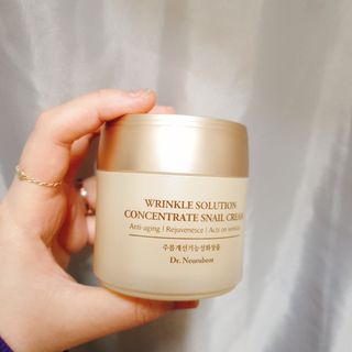 Dr.느루벗 느루벗 링클 솔루션 콘센트레이트 스네일 탄력 달팽이 크림 80g — 5점을 준 리뷰어가 2021년 3월 올린 사용 사진