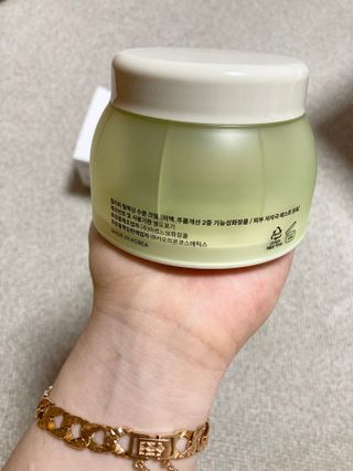 카오리온코스메틱스 사카로미세스와 시카의 만남        릴리피 릴렉싱 크림 진정한 탄력을 경험해보세요 — 4.5점을 준 리뷰어가 2021년 6월 올린 사용 사진