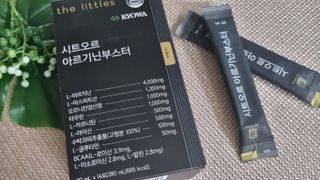 더리틀스 시트오르 아르기닌부스터 — 5점을 준 리뷰어가 2022년 11월 올린 사용 사진
