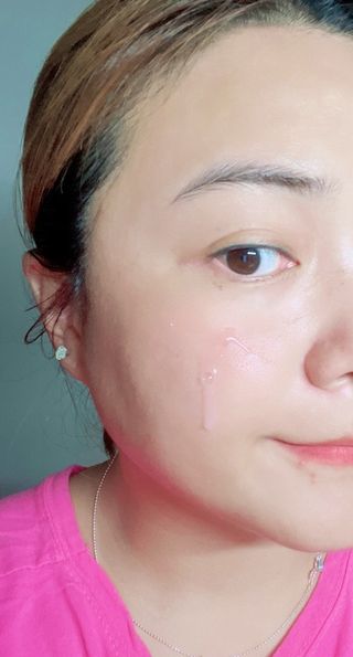 나우 [리브엠] 123억개 엑소좀으로 채운 눈부신 광채, 엑소코어 화이트닝 텐션 앰플 — 5점을 준 리뷰어가 2023년 9월 올린 사용 사진