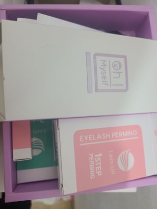 피비에스코리아 [오마이셀프] 셀프 속눈썹펌 키트 뷰러펌 파마 세트 — 5점을 준 리뷰어가 2022년 1월 올린 사용 사진