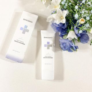 바노바기 코스메틱 바노바기 밀크씨슬 리페어 시카 선스크린 플러스 50ml — 5점을 준 리뷰어가 2023년 1월 올린 사용 사진