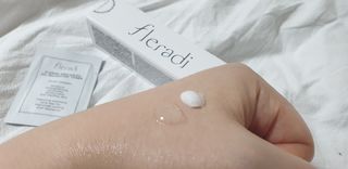 플레라디 에델바이스 워터풀 젤리 세럼 — 4점을 준 리뷰어가 2021년 7월 올린 사용 사진