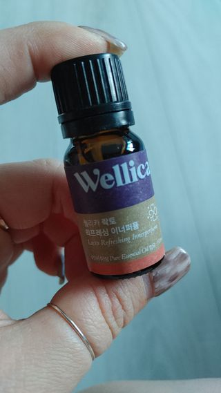 웰리카_V CARE 웰리카 락토 리프레싱 이너퍼퓸 10ml — 5점을 준 리뷰어가 2021년 3월 올린 사용 사진
