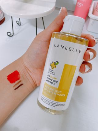 랑벨 내츄럴 딥 립앤아이 리무버 210ml — 5점을 준 리뷰어가 2022년 6월 올린 사용 사진