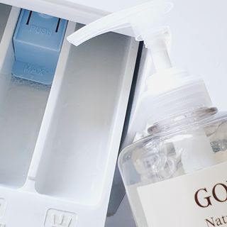고위드올인원 세탁세제 1000ml — 3점을 준 리뷰어가 2021년 5월 올린 사용 사진