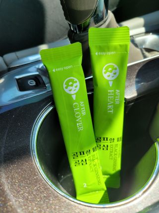 블랙37 골프할 때 골삼 흑삼젤리스틱 20g x 10포 — 5점을 준 리뷰어가 2022년 4월 올린 사용 사진