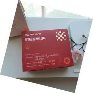트루헬퍼 홀인원 블러드큐어 혈행+혈압+콜레스테롤 한번에 1박스 1개월 — 5점을 준 리뷰어가 2023년 2월 올린 사용 사진