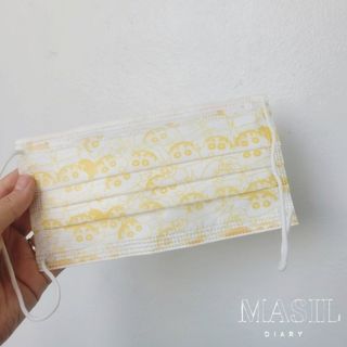 [숨그림] 덴탈마스크 짱구 우리아이 그리고 내가 쓰는 믿을수있는 케릭터 마스크 — 3.5점을 준 리뷰어가 2021년 9월 올린 사용 사진