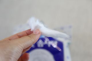 딜라이트 프로젝트  달콤한 눈꽃 간식세트( 눈꽃 솜사탕 / 레몬라임 솜사탕 / 달고나 총 7EA+스마트톡 증정) — 5점을 준 리뷰어가 2022년 5월 올린 사용 사진