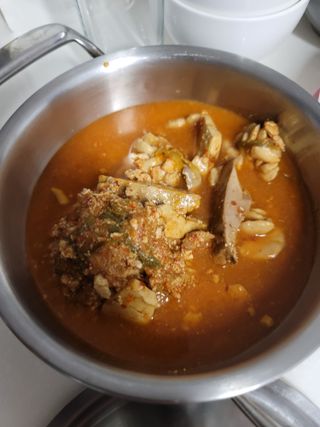 소담스퀘어 상암 궁중해물탕조씨집 백년가게 조씨집 팔뚝탕1인분550g — 5점을 준 리뷰어가 2022년 12월 올린 사용 사진