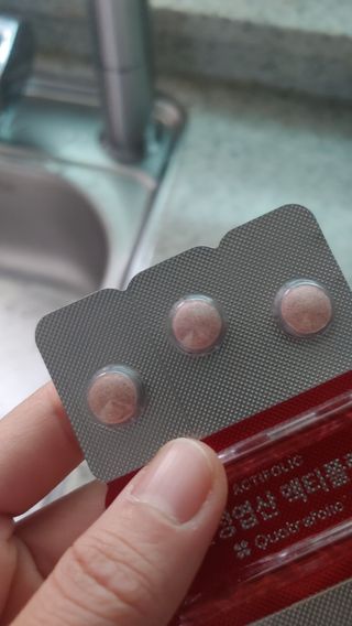 [리노브] 4세대 활성엽산 액티폴릭 270mg x 30정 — 5점을 준 리뷰어가 2022년 10월 올린 사용 사진