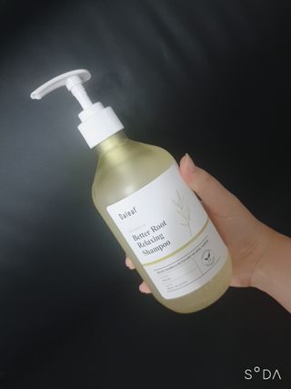 달리프 클로렐라 베러 루트 릴렉싱 샴푸 500ml — 5점을 준 리뷰어가 2021년 1월 올린 사용 사진