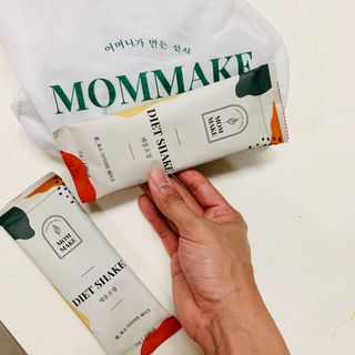 [맘메이크] 체중조절 다이어트 쉐이크 — 5점을 준 리뷰어가 2021년 8월 올린 사용 사진