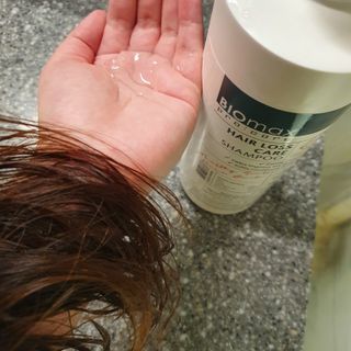 [바이오맥스] 프로코어 탈모완화샴푸 1000ml — 5점을 준 리뷰어가 2022년 8월 올린 사용 사진
