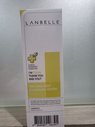 랑벨 내츄럴 딥 클렌징 워터 500ml — 5점을 준 리뷰어가 2022년 6월 올린 사용 사진