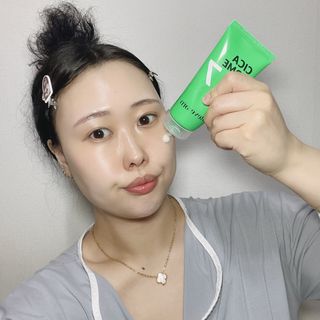 나우_ [리브엠] 화해 Best pick! 진정천재! 시카좀 카밍 워터 젤 크림 — 5점을 준 리뷰어가 2025년 2월 올린 사용 사진
