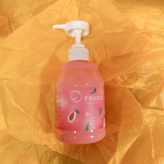 [후르디아] 복숭아 바디워시+바디에센스 세트 — 3점을 준 리뷰어가 2021년 2월 올린 사용 사진