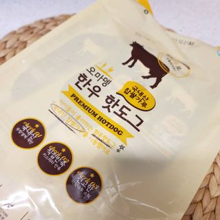 오마뎅 한우핫도그 — 4점을 준 리뷰어가 2021년 5월 올린 사용 사진