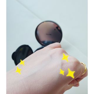 하멜 비건 아쿠아 글로우 제로핏 쿠션 — 5점을 준 리뷰어가 2022년 8월 올린 사용 사진