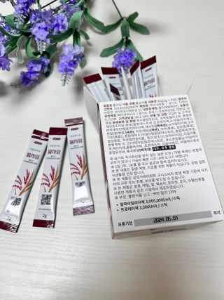 하루 1포로 콜레스테롤, 유산균, 고역가 소화효소까지 한번에 섭취! 다온바이오 홍자임 1개월분(30포) — 5점을 준 리뷰어가 2023년 2월 올린 사용 사진