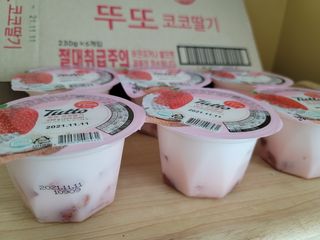 주식회사 뚜또 [뚜또] 코코딸기 6개입 — 5점을 준 리뷰어가 2021년 5월 올린 사용 사진