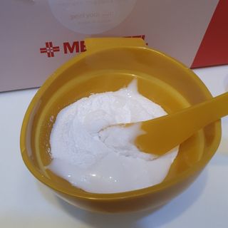 메디필 레드 락토 콜라겐 모델링 팩 — 5점을 준 리뷰어가 2021년 3월 올린 사용 사진