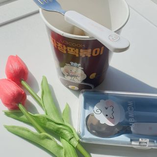 유비쿡 컵떡볶이 매운컵떡볶이2개/ 짜장컵떡볶이 2개  총 4개세트 — 5점을 준 리뷰어가 2021년 2월 올린 사용 사진