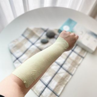 애디팬더 바이오시트앰플 기능성 마스크팩 — 4점을 준 리뷰어가 2021년 5월 올린 사용 사진