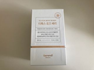 세렌디뷰티_이너뷰티 티톡스 로즈 베리 — 4점을 준 리뷰어가 2021년 3월 올린 사용 사진