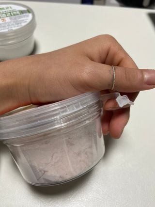 투비어레이디 젤리팩 25g /6종 중 랜덤3종 발송/ 도구가 필요없는 피부관리끝판왕 모델링팩 — 5점을 준 리뷰어가 2021년 5월 올린 사용 사진