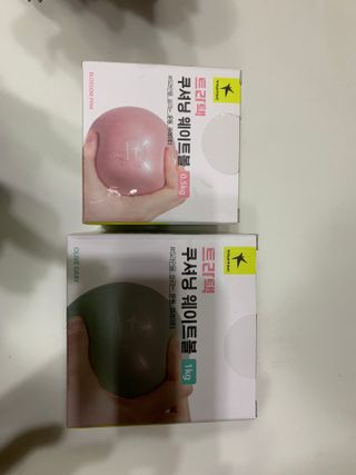 트라택 쿠셔닝 웨이트볼 0.5kg + 1kg SET — 5점을 준 리뷰어가 2022년 5월 올린 사용 사진