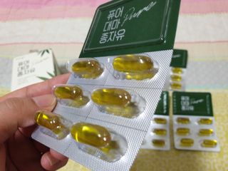 먹어도좋아 퓨어대마종자유 — 5점을 준 리뷰어가 2022년 1월 올린 사용 사진