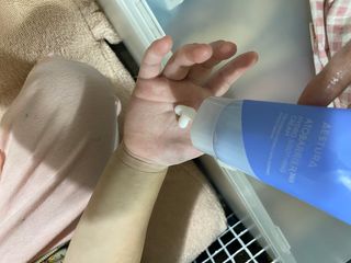 에스트라 아토베리어365 하이드로 수딩크림 — 5점을 준 리뷰어가 2022년 6월 올린 사용 사진
