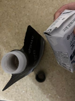 일일하우 슬리밍 플랜B 고소한 귀리맛, 진한 카카오맛 (체중조절식) — 5점을 준 리뷰어가 2023년 7월 올린 사용 사진
