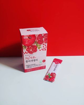 함초록 Rg+ 석류콜라겐젤리 — 5점을 준 리뷰어가 2021년 3월 올린 사용 사진