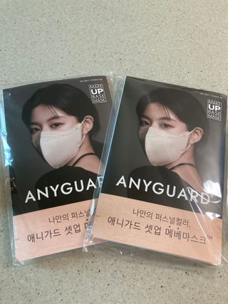 애니가드 셋업메베마스크 (대형 4컬러 + 중형 4컬러) — 5점을 준 리뷰어가 2022년 4월 올린 사용 사진