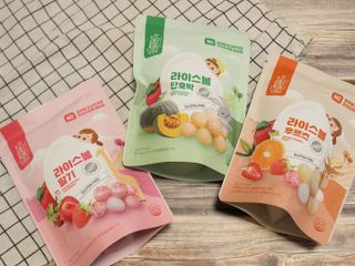 아비삭라이스볼 3종 /딸기,후르츠,단호박 — 5점을 준 리뷰어가 2021년 6월 올린 사용 사진