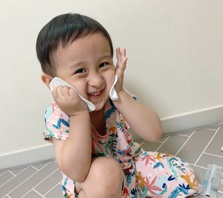 설랩수앤슈, 직접 만들어 쓰는 아기 물티슈 — 5점을 준 리뷰어가 2021년 7월 올린 사용 사진