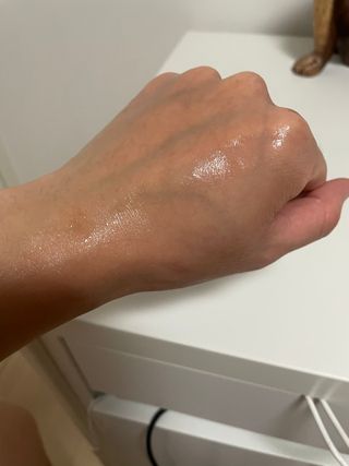 [녹산] 그린 솔루션 멀티 수분 앰플 + 그린 솔루션 멀티 수분크림 — 5점을 준 리뷰어가 2022년 9월 올린 사용 사진