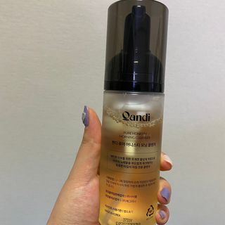 헤어플러스 콴디 아침세안제 폼클렌징 퓨어 어니스티 모닝클렌저 — 4점을 준 리뷰어가 2021년 4월 올린 사용 사진