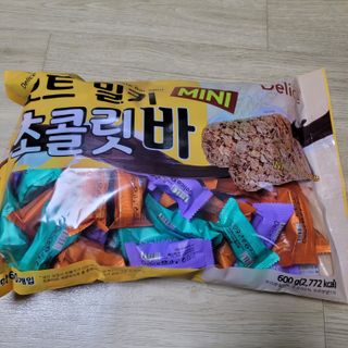 델리스 오트 밀키 초콜릿 바 — 5점을 준 리뷰어가 2022년 4월 올린 사용 사진