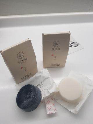 두류헌 샴푸바+컨디셔닝 린스바 머리가꿈세트 — 4점을 준 리뷰어가 2022년 5월 올린 사용 사진