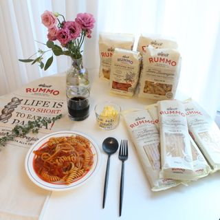 [Rummo]이탈리안 프리미엄 파스타 룸모 파스타 8종+리미티드 에디션 룸모 에이프런 — 5점을 준 리뷰어가 2021년 10월 올린 사용 사진
