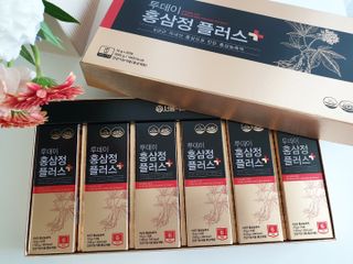 서울약사신협_투데이홍삼정플러스스틱_10g x 60포 — 5점을 준 리뷰어가 2021년 8월 올린 사용 사진