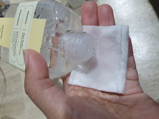 [녹산] 비건 대나무 밸런싱 수분 토너 + 비건 바이오 비타 에센스 — 5점을 준 리뷰어가 2022년 10월 올린 사용 사진
